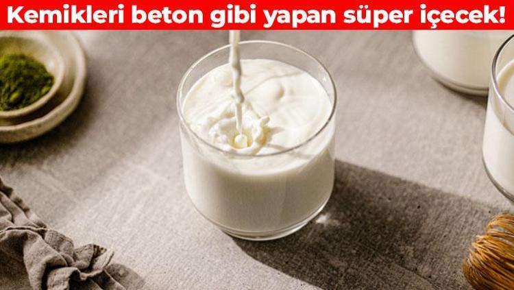 İnek sütünden daha fazla protein içeriyor Kalsiyum ve fosfor deposu: Kemiklere çelik gibi güç kazandırıyor