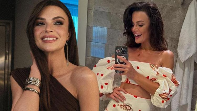 Tatilin tadını çıkarıyor Sinem Ünsalın yeni rotası belli oldu