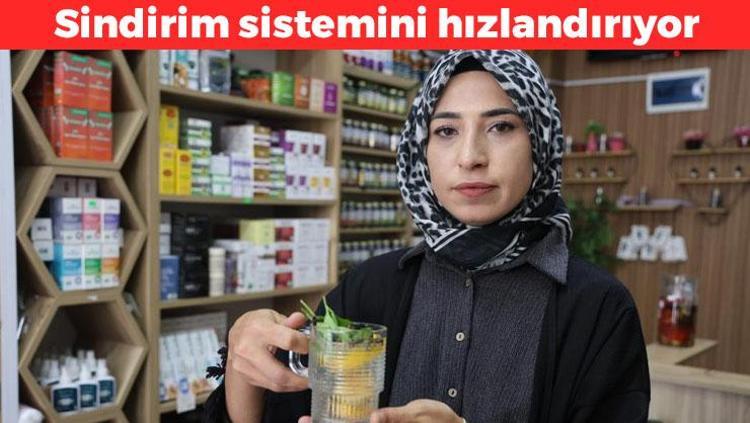 Maden suyu, kayısı, maydanoz... Bu karışım yaşlılara nefes, gençlere enerji veriyor