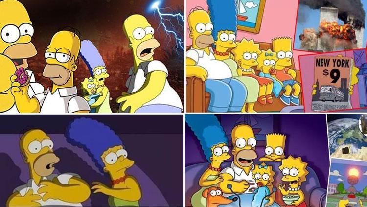 Zamanın ötesinde bir çizgi dizi The Simpsons’ın gerçekleşmeyi bekleyen 7 kehaneti