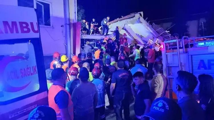 ENKAZ ALTINDAKİ 6 KİŞİ KURTARILDI