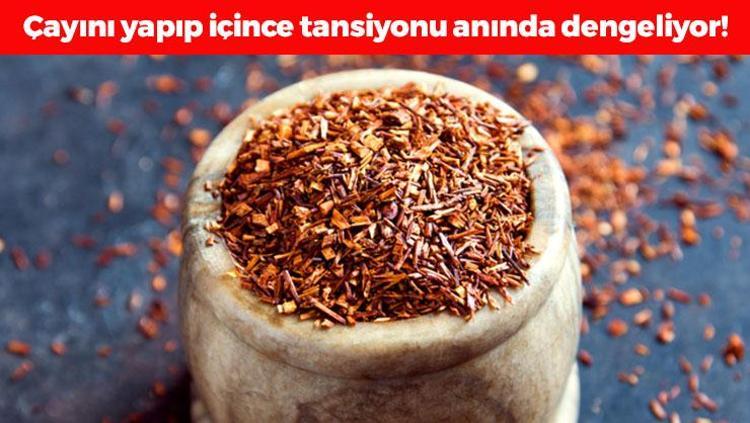 Çayını yapıp bardak bardak için Damarları genişletip kan basıncını ve tansiyonu anında düzenliyor, antioksidan bombası