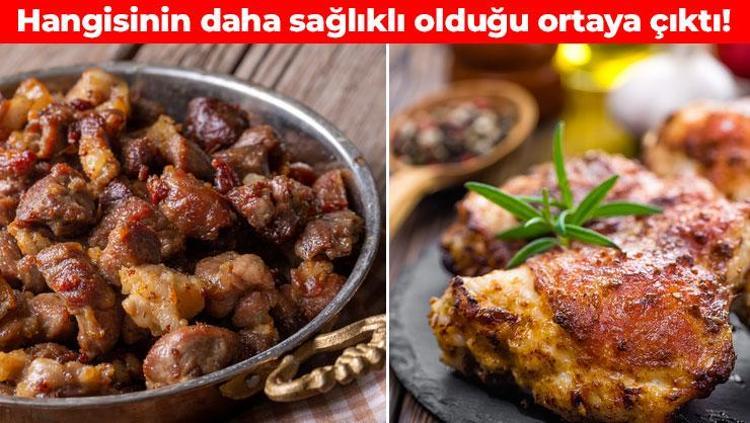 Kırmızı et mi beyaz et mi Yıllardır merak edilen sorunun cevabı belli oldu: Meğer kalp sağlığını doğrudan etkiliyormuş
