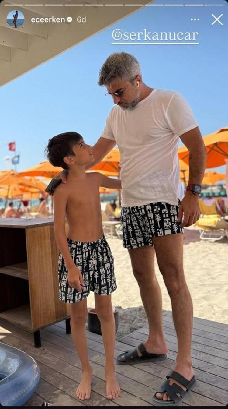 Dikkat çeken açıklama Ece Erken eski eşi Serkan Uçar ile barıştı mı