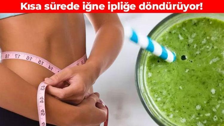 1 haftada 3 kilo verdiren yöntem Bundan daha etkilisi yok: Kısa zamanda zayıflatıyor