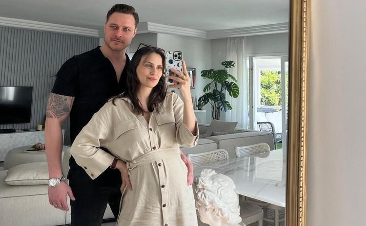 10 gün önce baba oldu Burak Çelik ve oğlundan yeni poz