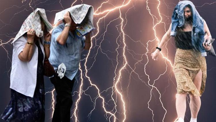 Sıcak havalar ve gök gürültülü sağanak yağışlar geliyor Meteoroloji son hava raporuyla uyardı: 1 hafta etkili olacak
