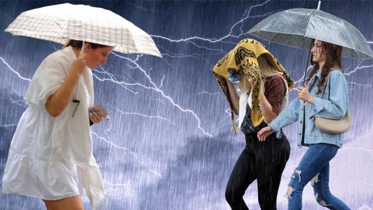 Hava sıcaklıkları düşüyor soğuk havalar geliyor Meteoroloji son hava durumu raporu ile uyardı: Kuvvetli yağmur ve gök gürültülü sağanak yağışlar etkili olacak