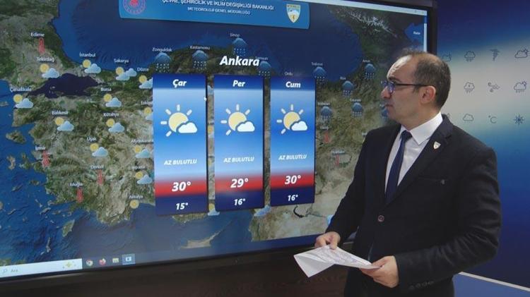 HAVA TAHMİN UZMANI: ÜLKE GENELİNDE HAVA SICAKLIKLARINDA DÜŞÜŞ YAŞANACAK