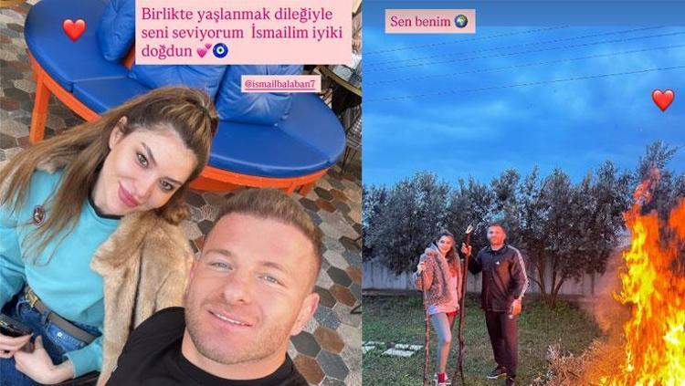 EŞİNİN DOĞUM GÜNÜNÜ KUTLADI