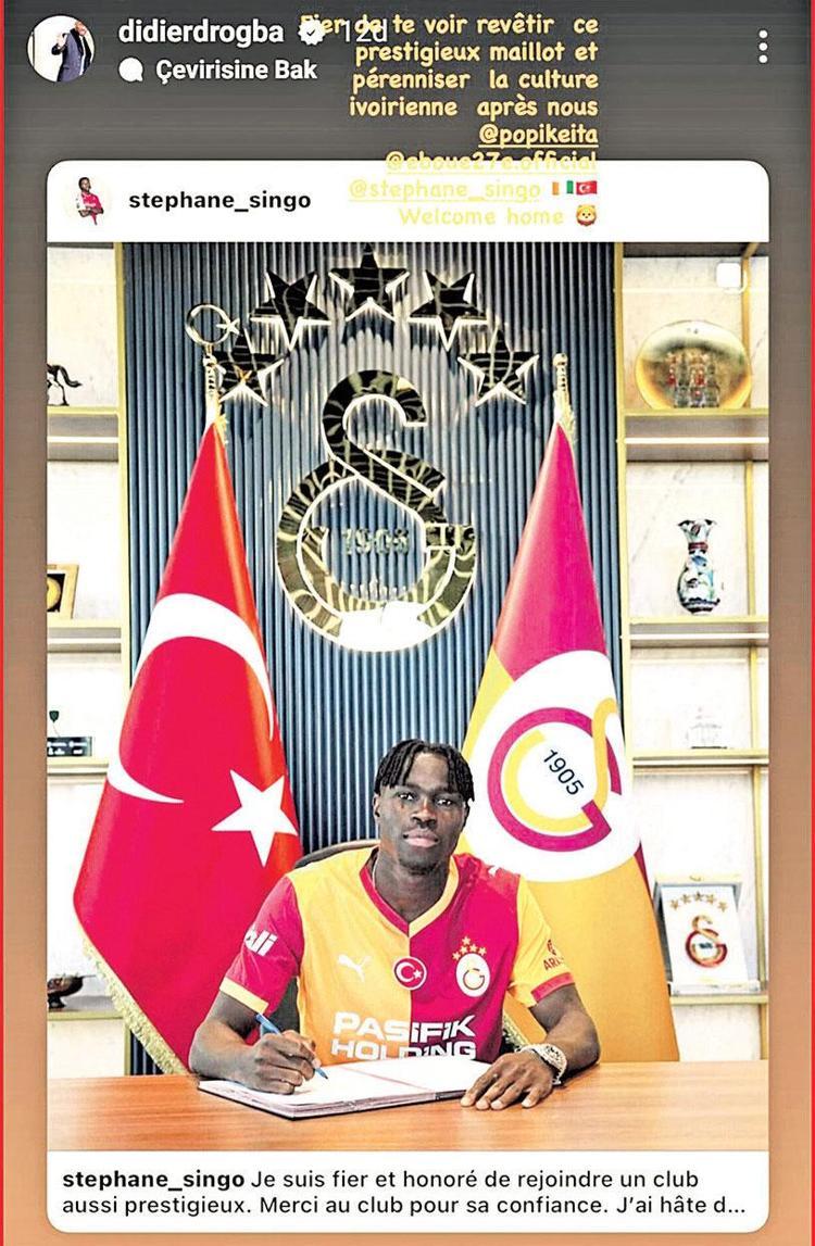 DROGBA’DAN HOŞGELDİN