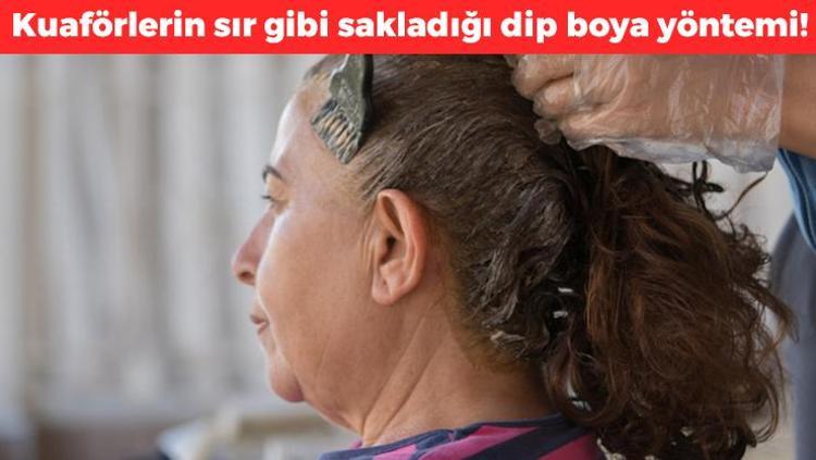 Her ay dip boyası masrafından kurtarıyor Kuaförlerin sır gibi sakladığı yöntem: Boyanın için 1 parça ekleyin