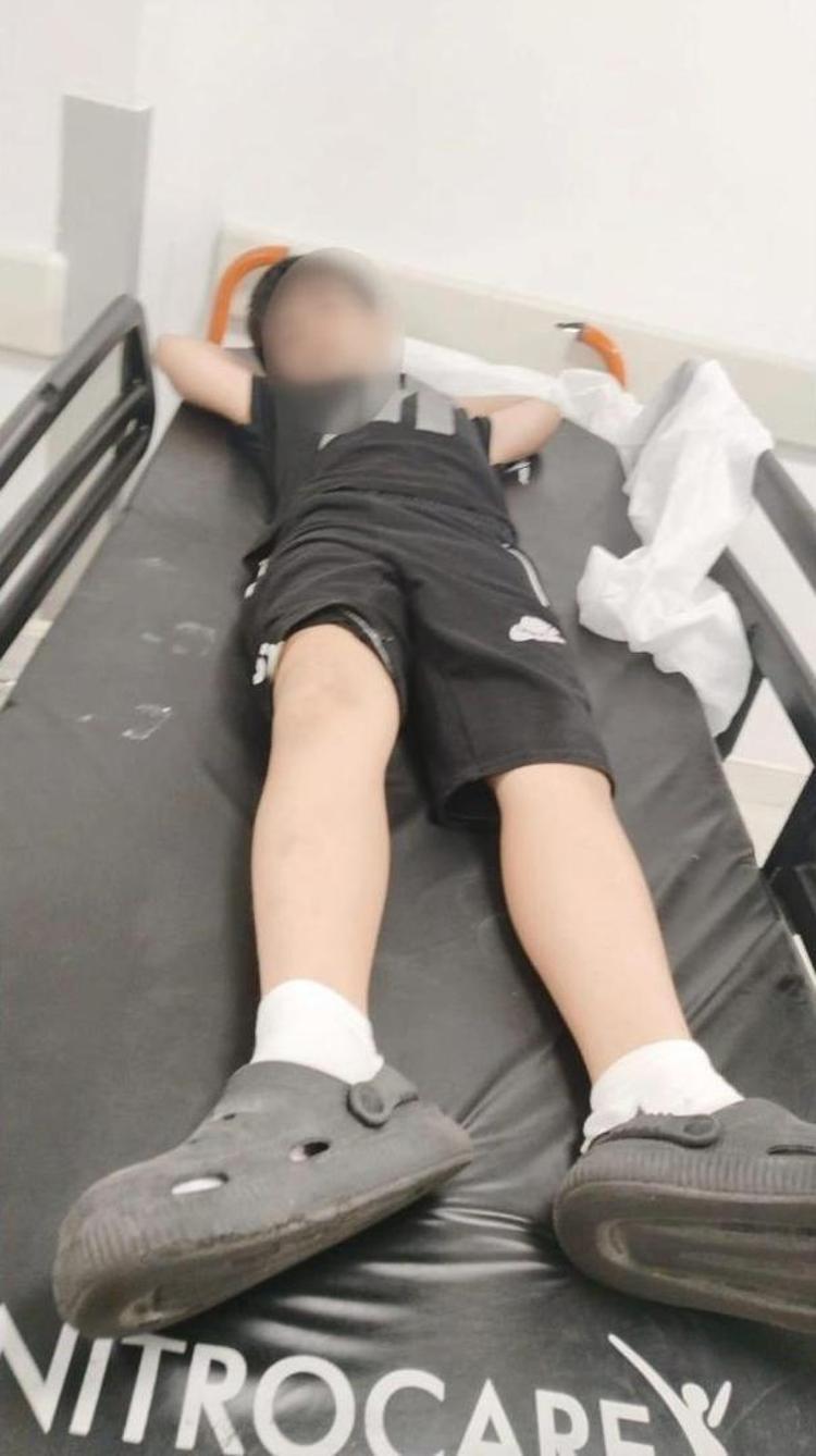 YERE DÜŞTÜKTEN SONRA DARBETTİ