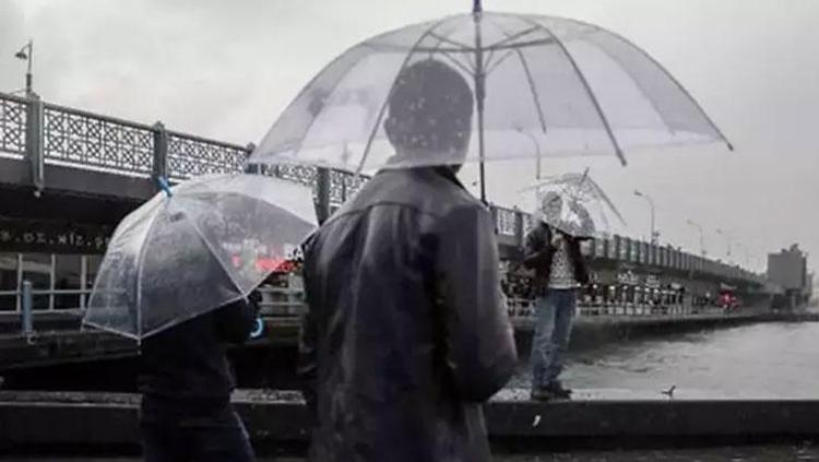 5 gün yağışlı geçecek İşte Meteorolojinin son hava durumu raporu: İstanbul için saat verildi...