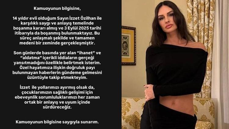 YASEMİN ÖZİLHANDAN AÇIKLAMA