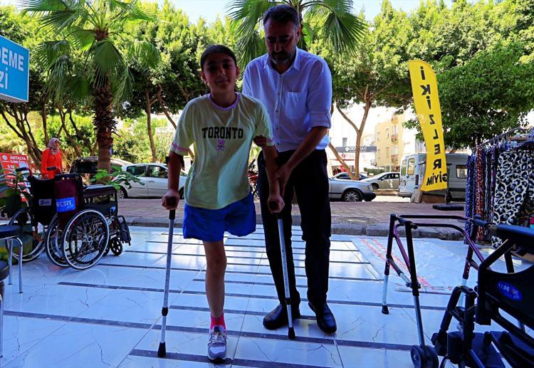 Artık daha rahat yürüyebilecek