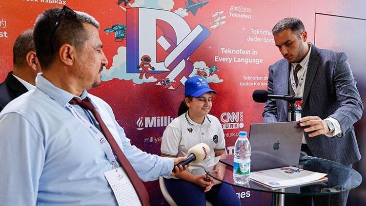İstanbulda TEKNOFEST zamanı Demirören Medya yerini aldı