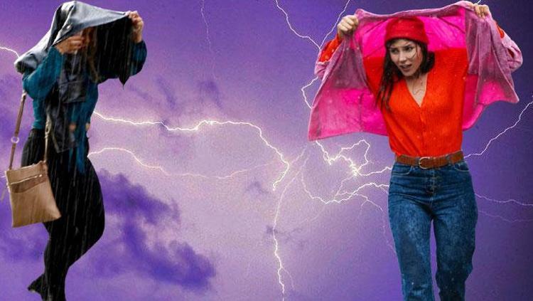 Yağmur, gök gürültülü sağanak yağışlar ve kuvvetli rüzgar geliyor Meteoroloji yeni hava durumu raporuyla illeri uyardı
