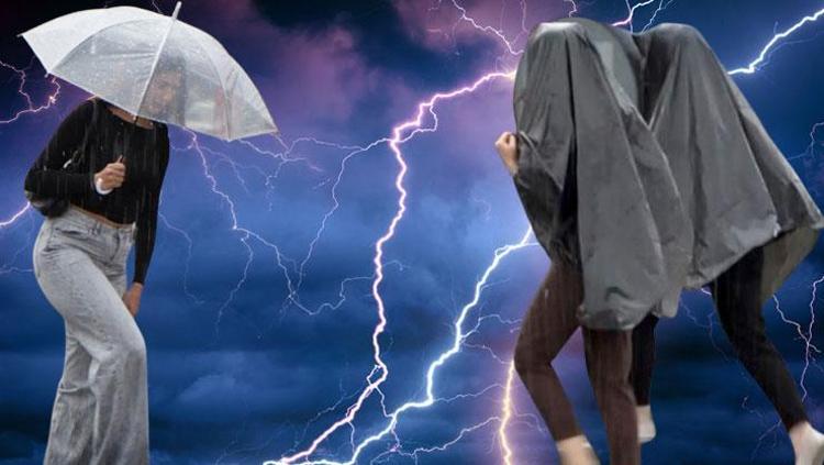 Havalar soğuyor, yağmur, kuvvetli rüzgar ve gök gürültülü sağanak yağışlar geliyor Meteoroloji 17 kenti son hava durumu raporuyla uyardı