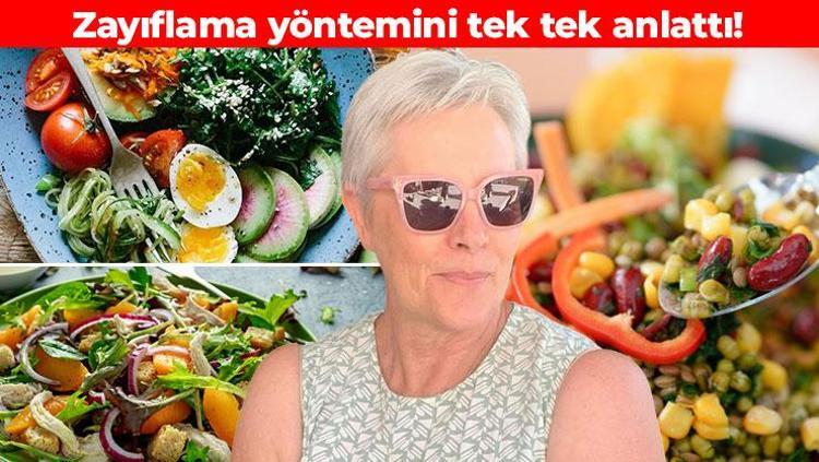 3 ayda 18 kilo birden verdi! Beslenme rutininde basit bir değişiklik ...