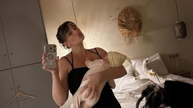 Gizem Karaca’dan hamilelik paylaşımları: Son 3 ayımız