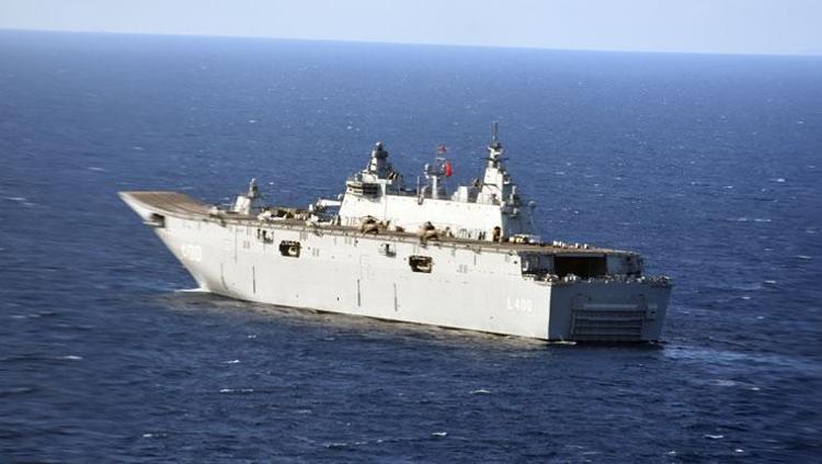 Türk Donanması, NATO tatbikatında sahnede: TCG Anadolu, İtalya açıklarında gücünü sergiliyor