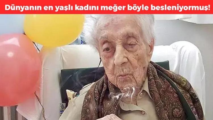 117 yaşındaki kadının uzun yaşam sırrı belli oldu Meğer yıllara meydan okumak için böyle beslenmek gerekiyormuş