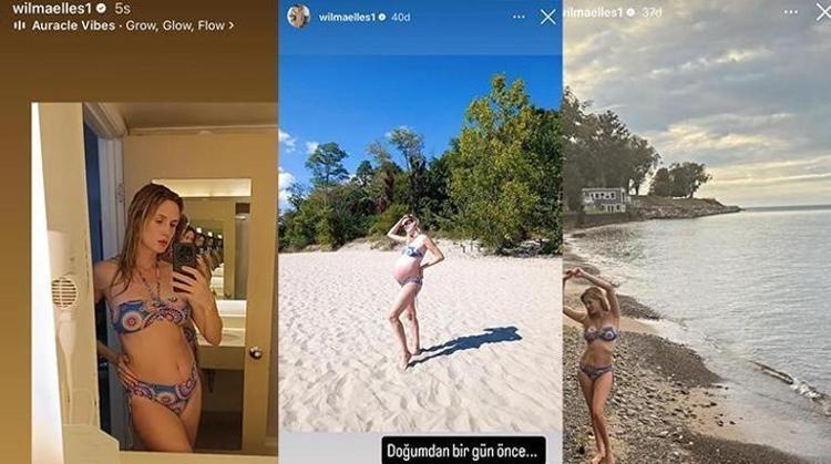 Dördüncü kez anne olan Wilma Elles, doğumdan 8 gün sonra eski formuna kavuştu