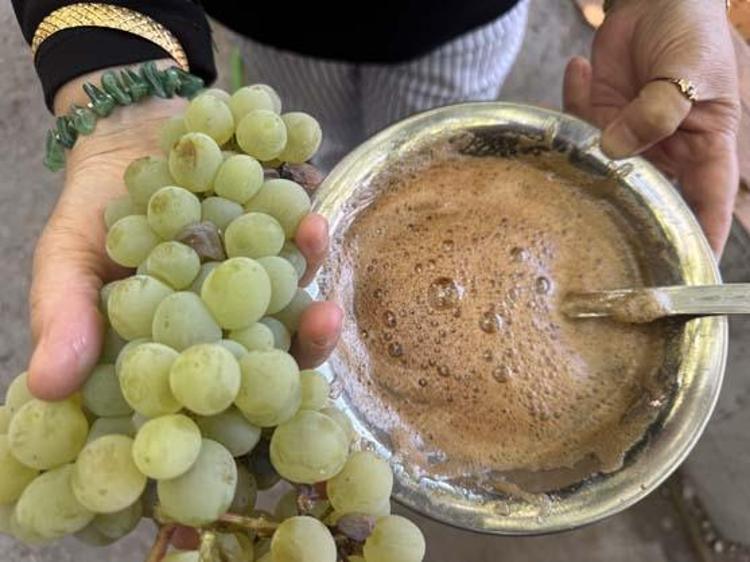 YERLİ ÜZÜMÜN PEKMEZİ BAL GİBİ TATLI OLUR
