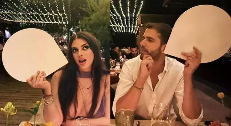 Derin Taludan romantik paylaşım Sevgilisini paylaşmaya doyamadı