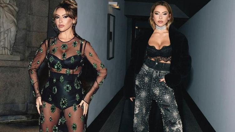 Hadise Milano Moda Haftası’nda dünya yıldızlarıyla aynı yerde