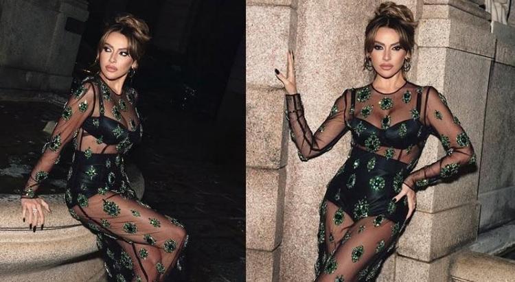 Hadise Milano Moda Haftası’nda dünya yıldızlarıyla aynı yerde