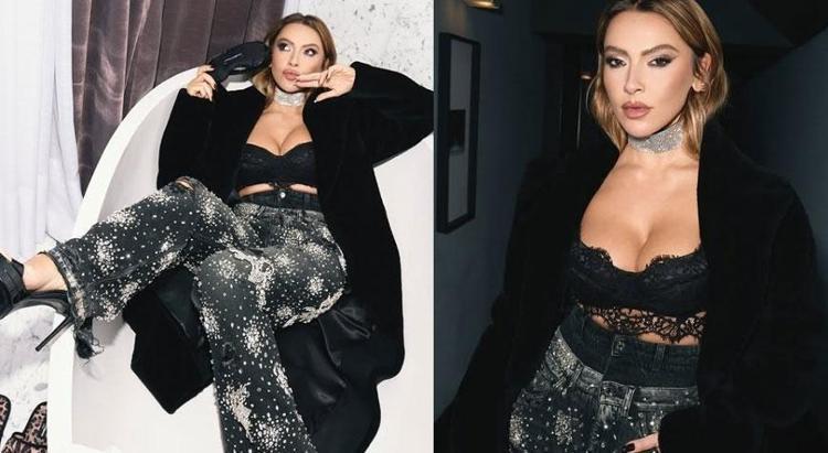 Hadise Milano Moda Haftası’nda dünya yıldızlarıyla aynı yerde