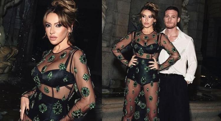 Hadise Milano Moda Haftası’nda dünya yıldızlarıyla aynı yerde
