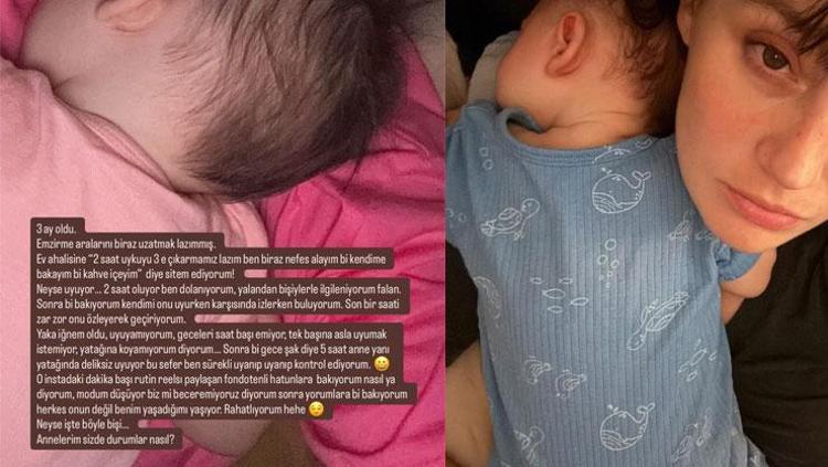 Bebeği 3 aylık oldu Gizem Karaca son durumunu anlattı