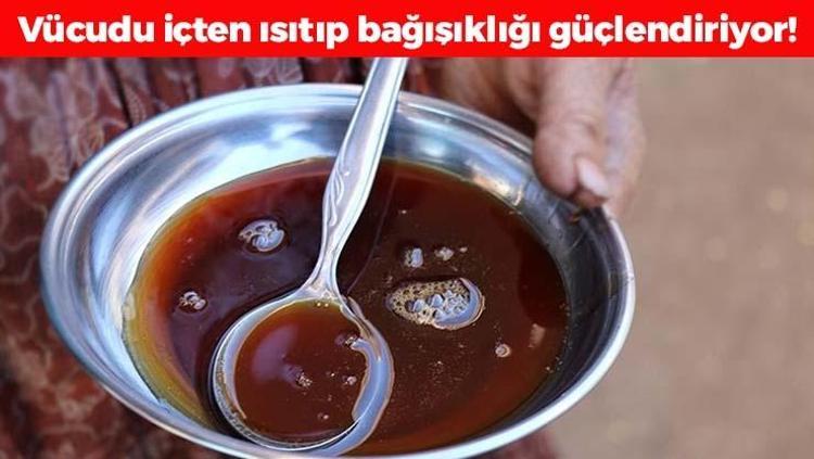 Kışın kaşık kaşık yiyin Vücudu içten ısıtıp hastalıklara kalkan oluyor Öksürük, balgam ve hırıltının kökünü kazıyıp boğazdaki mikrobu kazıyor