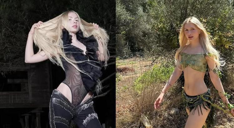 Aleyna Tilki’den siyahlar içinde iddialı pozlar