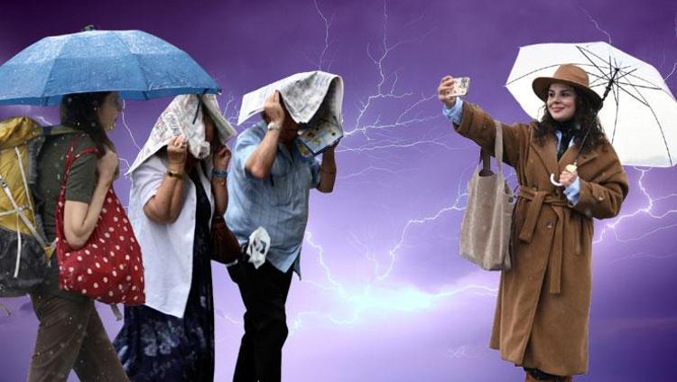 Yağmur ve gök gürültülü sağanak yağışlar kuvvetli geliyor Meteoroloji illeri tek tek uyardı: Sel ve su baskınına dikkat