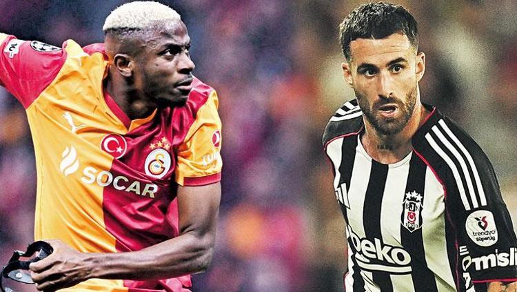 Galatasaray-Beşiktaş kapışması Süper Ligde hesap derbisi: İşte muhtemel 11ler