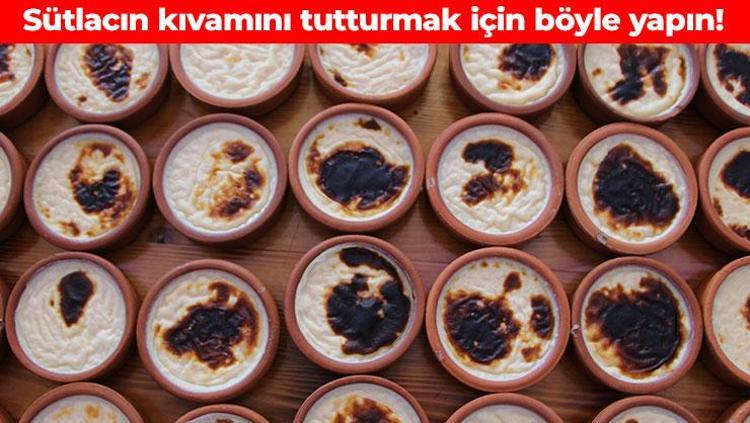 Sütlacı böyle yapınca resmen damak çatlatıyor Bu püf noktaları sakın atlamayın