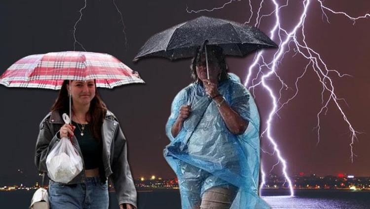 Salı gününe dikkat Havalar soğuyor, kuvvetli yağış yolda