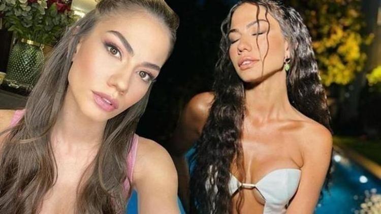 Demet Özdemir’den ayna selfiesi Güzelliğiyle büyüledi