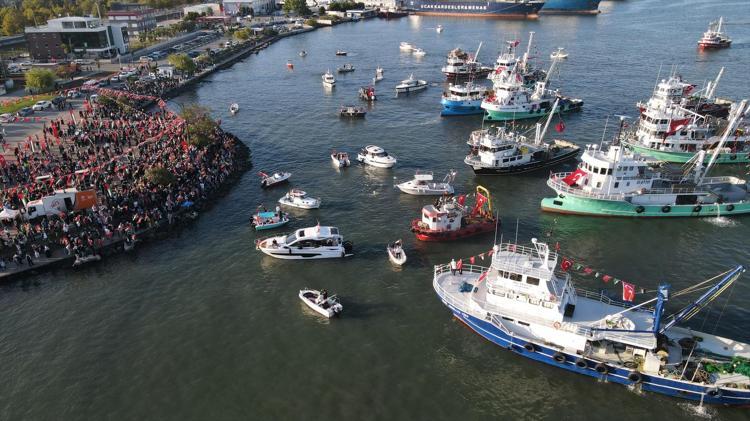 Türkiye Gazze için ayakta: Özgürlüğe Yürüyoruz