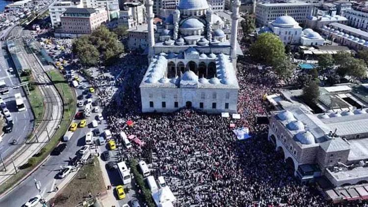 Türkiye Gazze için ayakta: Özgürlüğe Yürüyoruz
