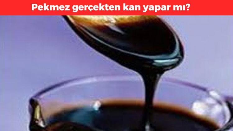 Pekmez gerçekten kan yapıyor mu Meğer yıllardır yanlış biliyormuşuz