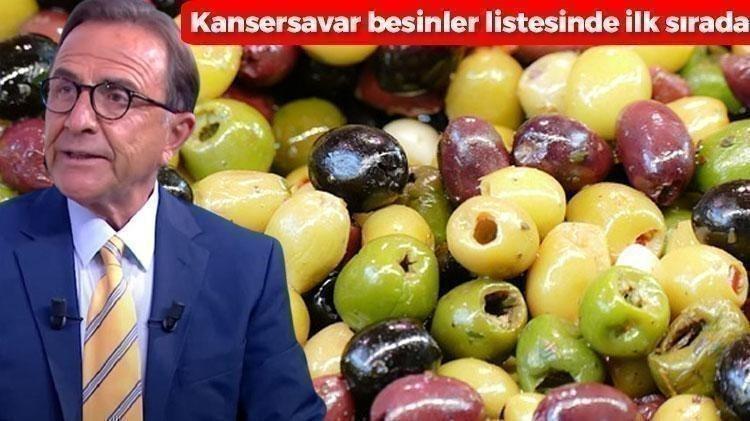 Kansersavar besinler listesinde ilk sırada Osman Müftüoğlu herkesin merak ettiği soruyu yanıtladı: Siyah zeytin mi faydalı yeşil zeytin mi