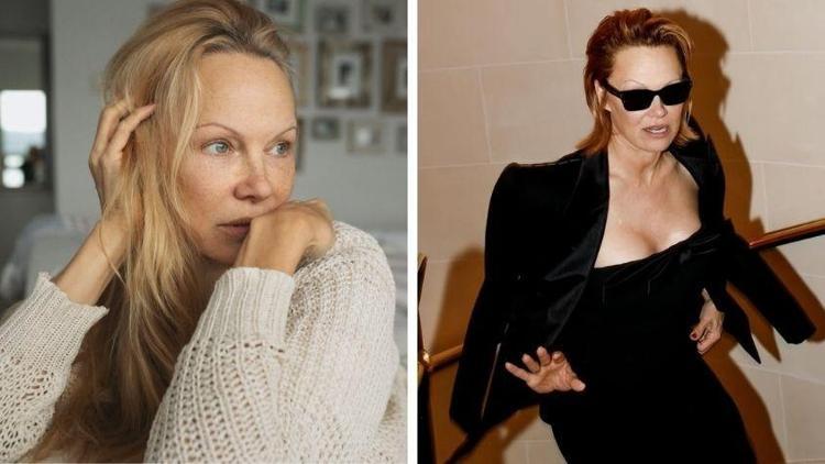 Efsane sarı saçlar artık tarih Pamela Anderson yeni tarzıyla şaşırttı