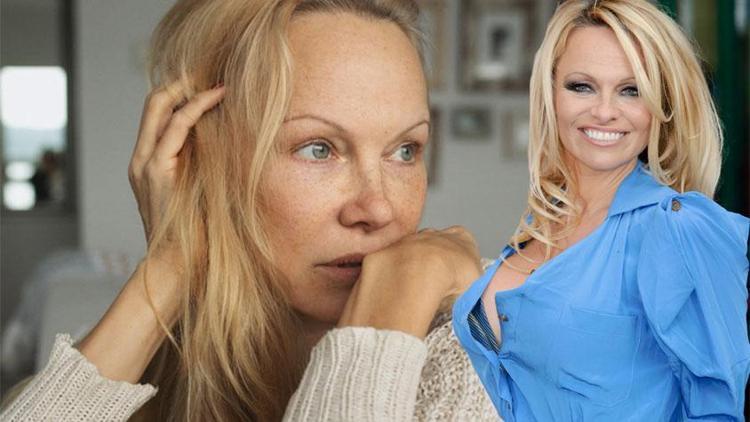 Efsane sarı saçlar artık tarih Pamela Anderson yeni tarzıyla şaşırttı