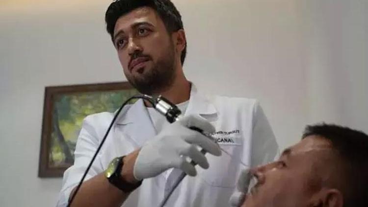 YABANCI CİSİM ÇIKARTILINCA HASTA RAHATLADI