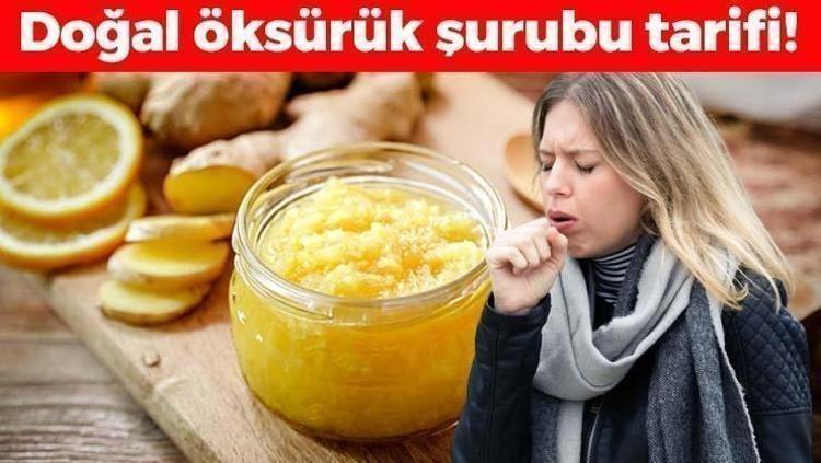Hırıltı, balgam ve öksürüğü bıçak gibi kesiyor Her gün 1 kaşık içmek yetiyor: Babaanne tarifi doğal öksürük şurubu